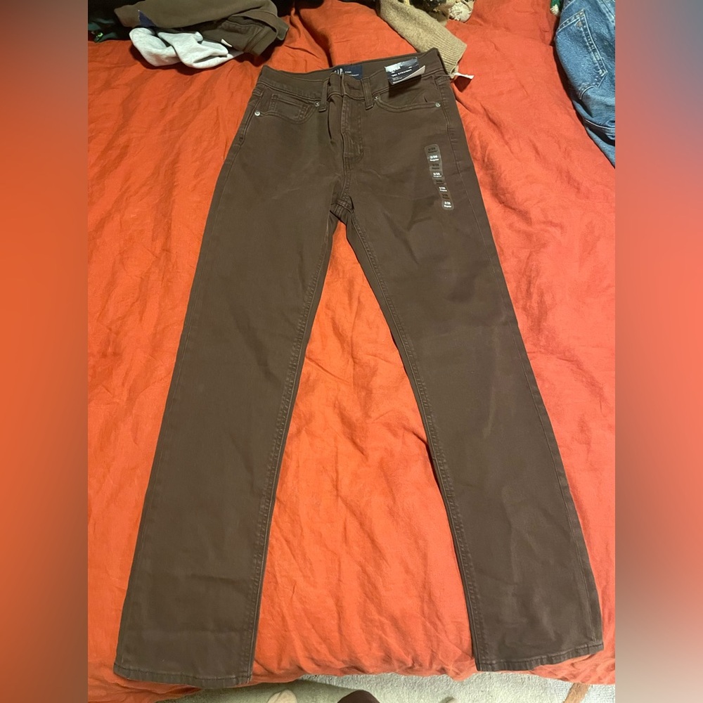 Brand New With Tags Gap 90’s Straight Brown Jeans